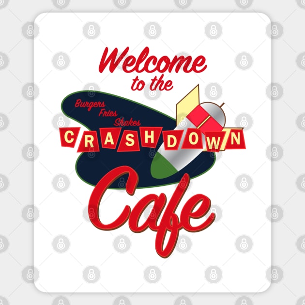 Roswell - Crashdown Cafe Magnet by BadCatDesigns